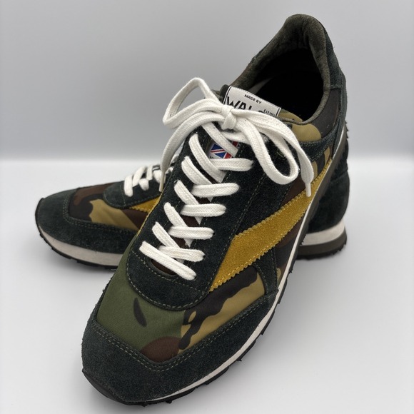 Walsh Other - Norman Walsh Unisex Classic Suede Camo Retro Trainer Shoe US Size 8/EU 41/UK 7